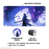 Moonlit Shadow Samurai – Japanese Anime Extended Gaming Mouse Pad